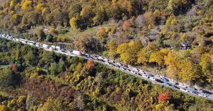 Protests blocking bridges in Georgian separatist region of Abkhazia end