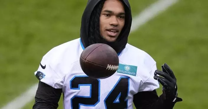 Panthers rookie RB Jonathon Brooks inactive. Giants kicker Graham Gano is active