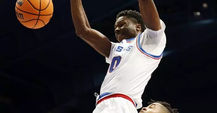 Mayo scores 19 as No. 1 Kansas beats Howard 87-57 in season-opener