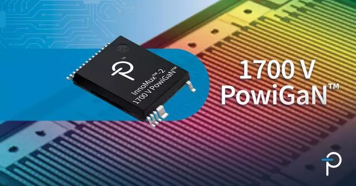 CORRECTING and REPLACING Power Integrations Launches 1700 V GaN Switcher IC, Setting New Benchmark for Gallium Nitride Technology