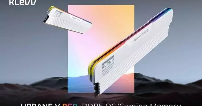 KLEVV UNVEILS THE ALL NEW URBANE V RGB DDR5 GAMING/OC MEMORY