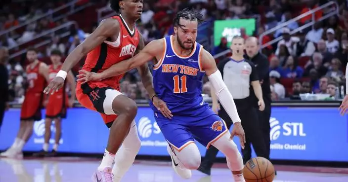 Sengun has 25 points and 14 rebounds as Houston Rockets hold on for 109-97 win over Knicks