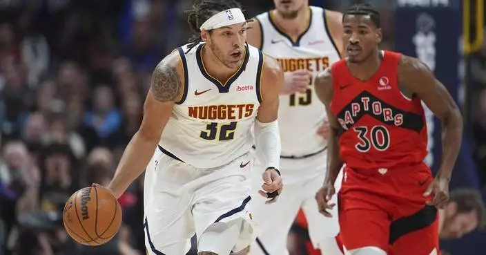 Nuggets forward Aaron Gordon expected to miss multiple weeks with right calf strain, AP sources say