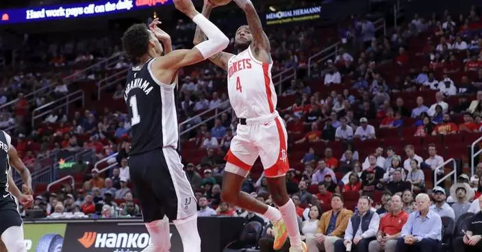 Green and VanVleet score 21 each as Houston Rockets rout San Antonio Spurs 127-100