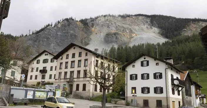 Swiss villagers told to get ready to evacuate after Alpine rockslide alert &#8212; again