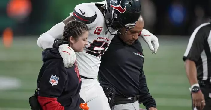 Texans star edge rusher Will Anderson Jr. leaves game vs. Jets with an ankle injury