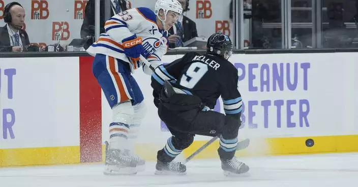 Ryan Nugent-Hopkins scores in OT to lift Oilers to 4-3 win over Utah