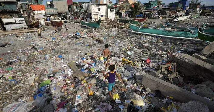 AP PHOTOS: Millions of tons of plastic foul the world around us