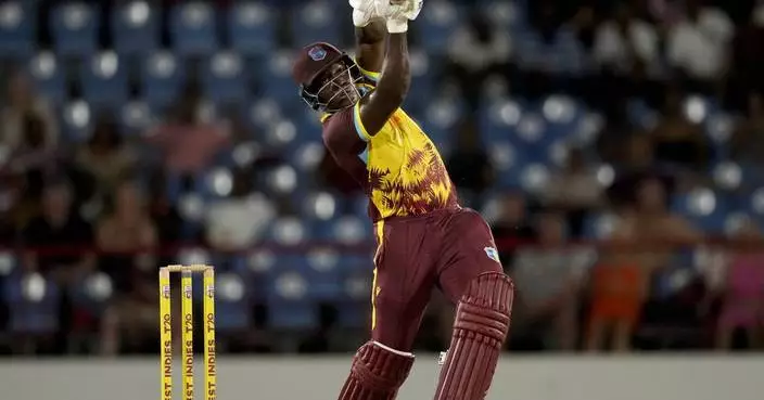 West Indies chase down 219 to beat England by 5 wickets in 4th T20