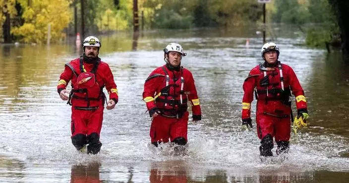 Storm dumps record rain in Northern California, while US Northeast deals with winter storms