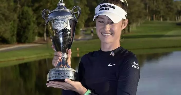 LPGA ends season with big payoff in Florida. PGA Tour plays final event at Sea Island