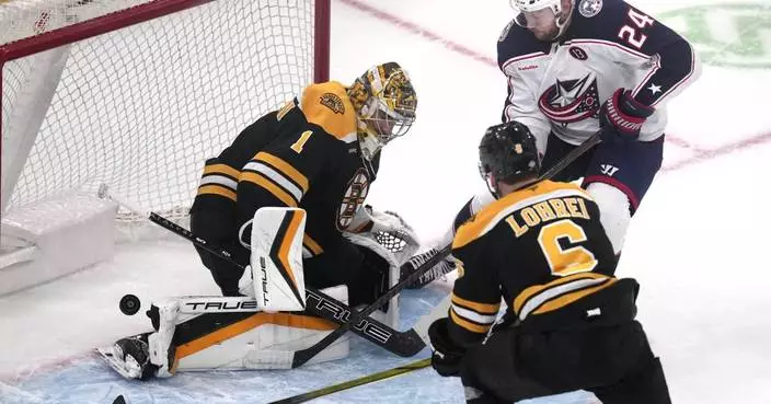 Blue Jackets score two short-handed goals to beat Bruins 5-1