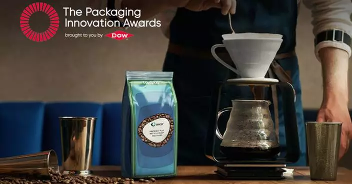 Amcor recognized with prestigious award for recycle-ready coffee packaging