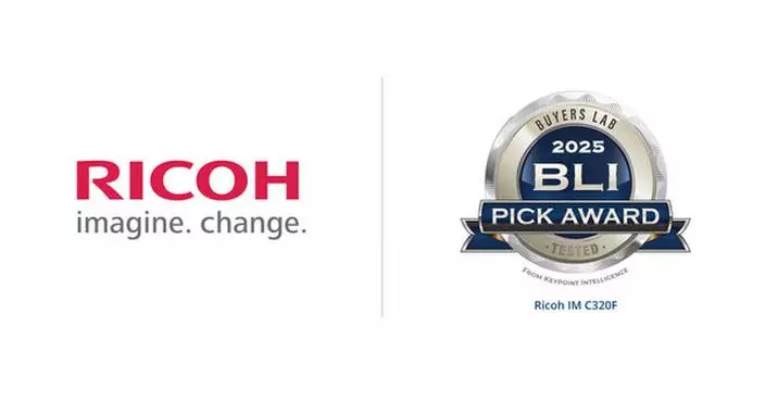 Ricoh IM C320F Wins 2025 Pick Award from Keypoint Intelligence