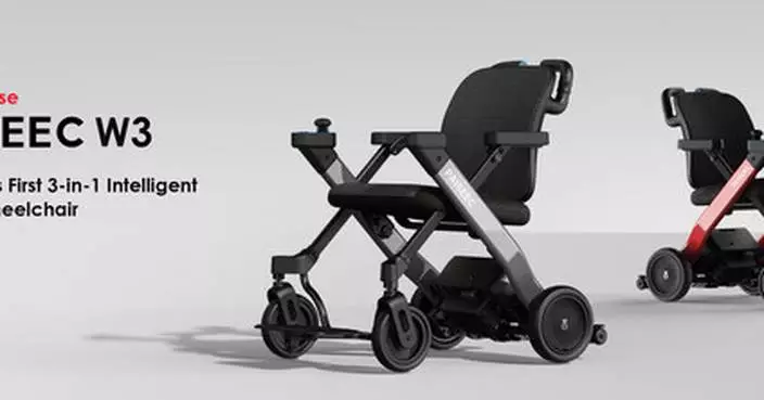 Paiseec Launches the W3: A Revolutionary 3-in-1 Electric Wheelchair Signifying the Future of Mobility Solutions