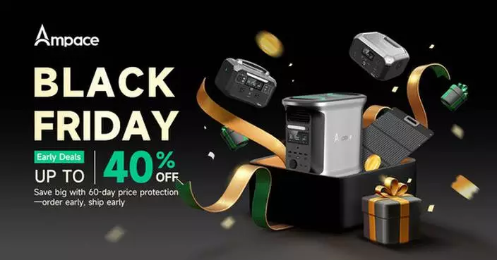 Ampace Unveils Unbeatable Black Friday Discounts on Portable Power Stations