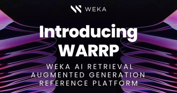 WEKA Debuts New Solution Blueprint to Simplify AI Inferencing at Scale