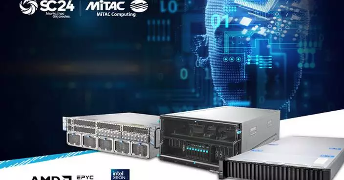 MiTAC Computing Unveils New AI/HPC-Optimized Servers with Advanced CPU and GPU Integration at SC24