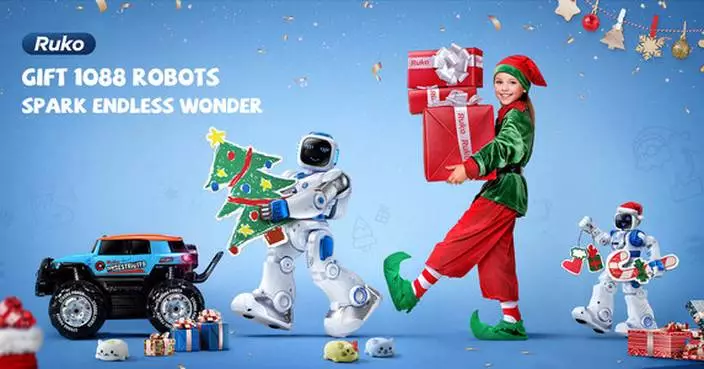 Ruko Unveils Special Black Friday Deals on the 1088 Smart Robots - The Perfect Christmas Gift for Kids