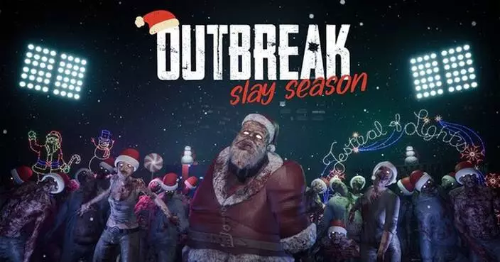 DECK THE HALLS WITH LOTS OF ZOMBIES - ZERO LATENCY VR LAUNCHES FESTIVE "SLAY SEASON" MODE IN OUTBREAK