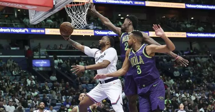 Powell and Harden lift the Clippers to a 116-113 comeback victory over the skidding Pelicans