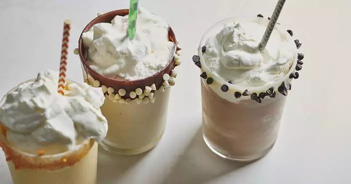 Boozy or not, that leftover eggnog makes a great milkshake