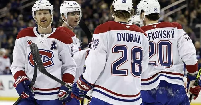 Kakko's late goal lifts Rangers past Canadiens 4-3