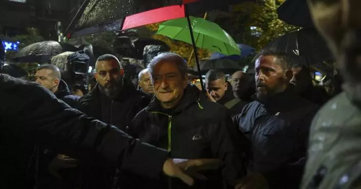 Albania opposition activists rally on streets of Tirana to demand government steps aside