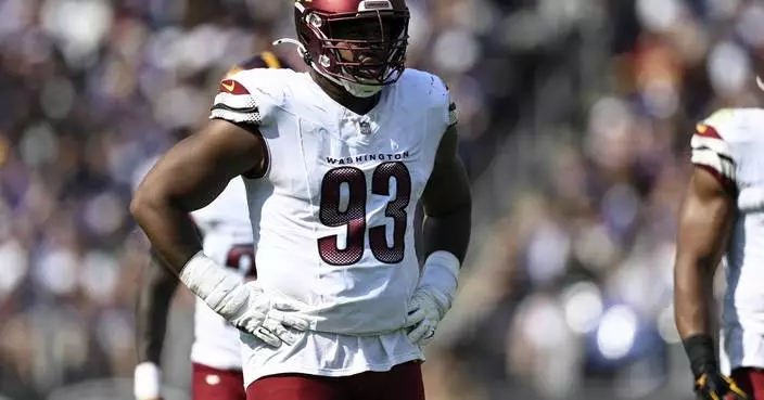 Commanders' Jonathan Allen could be back this season after tearing pectoral muscle in October