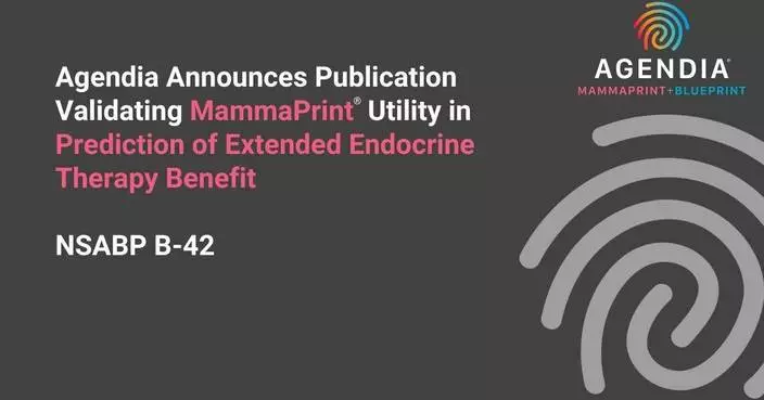 Agendia Announces Publication Validating MammaPrint® Utility in Prediction of Extended Endocrine Therapy Benefit