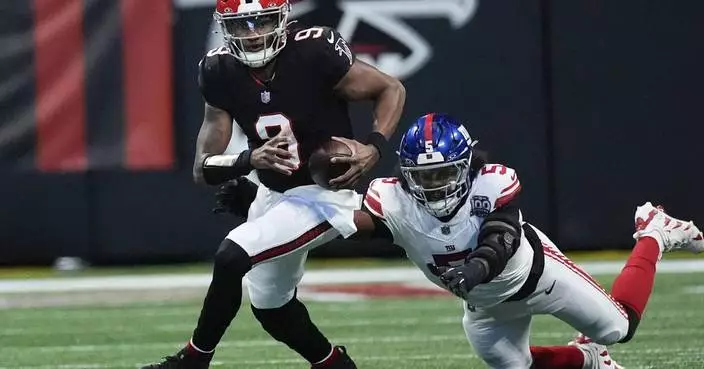 Penix wins debut as Atlanta QB as Falcons beat hapless Giants