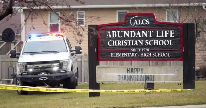 The Latest: Student who opened fire at Wisconsin school identified as a 15-year-old girl