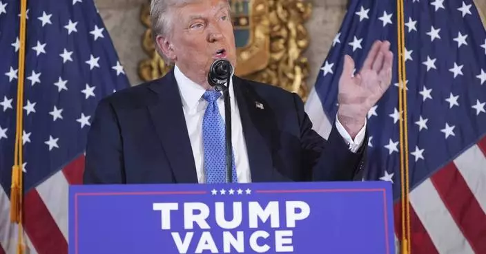 Trump weighs in on NY mayor, vaccines and drones in freewheeling press conference at Mar-a-Lago