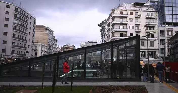 Greek city of Thessaloniki gets new metro system with driverless trains after years of delays