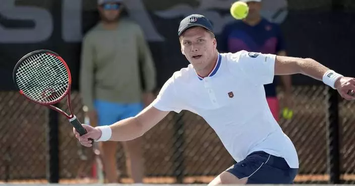 AP Exclusive: Pro tennis player Jenson Brooksby talks about living with autism