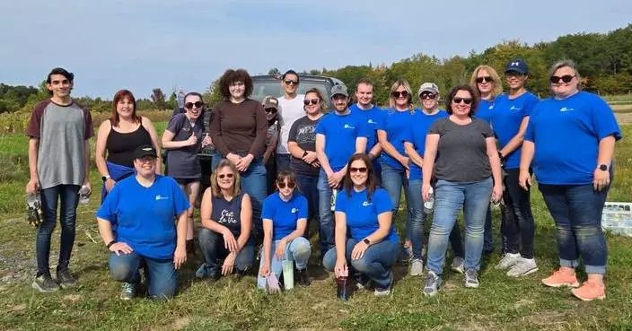 National Bank of Coxsackie staff volunteer at Regional Food Bank