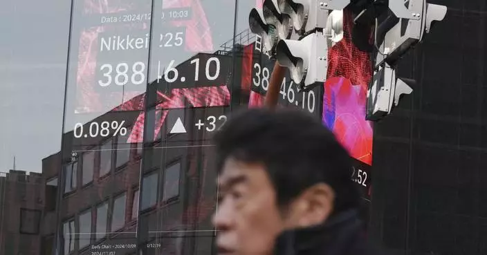 Stock market today: Asian shares are mixed ahead of key US inflation data