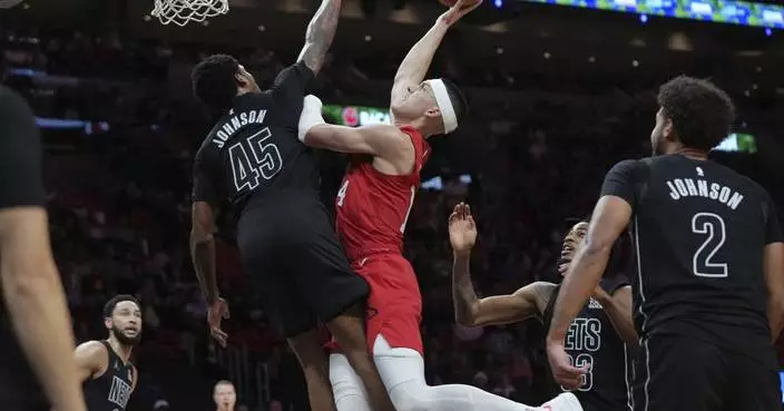 Adebayo scores 23 points as Heat snap 3-game skid with 110-95 win over Nets