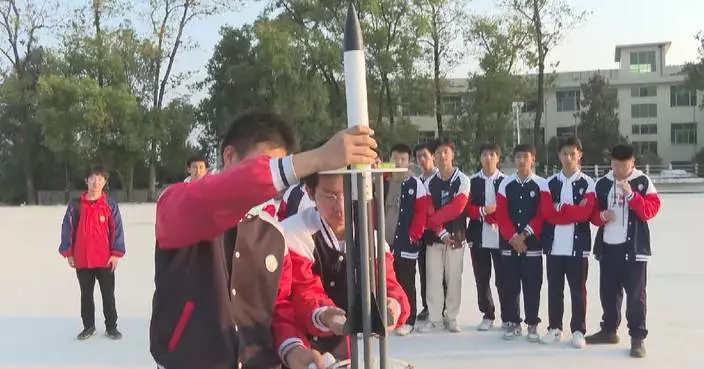 Rural boy builds rockets using online resources, self-taught skills