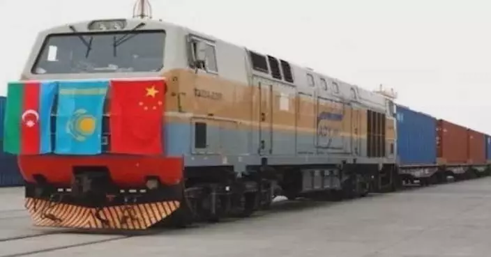 First rail shipment from Azerbaijan to China arrives in Xi&#8217;an