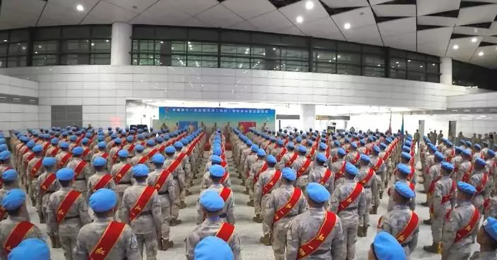 First echelon of new Chinese peacekeeping infantry battalion heads for South Sudan