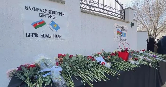 Azerbaijan's Consulate General in Aktau holds memorial for plane crash victims