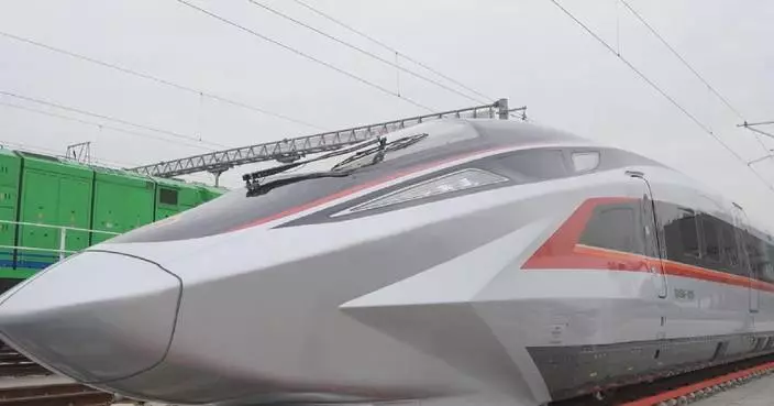 China unveils prototype of world's fastest high-speed train