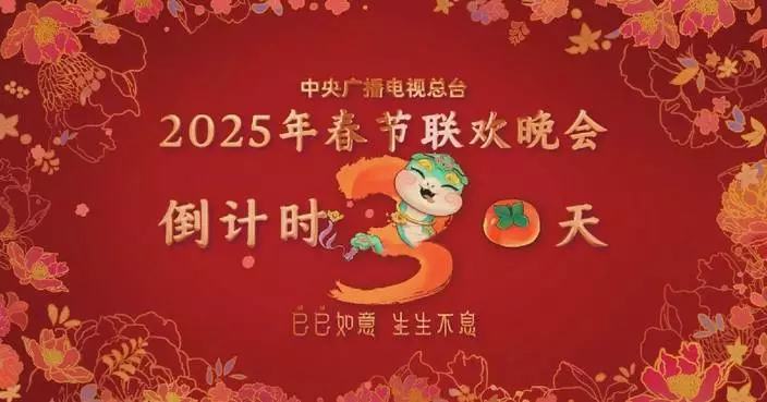 CMG unveils cartoon promo for 2025 Spring Festival Gala as one-month countdown begins