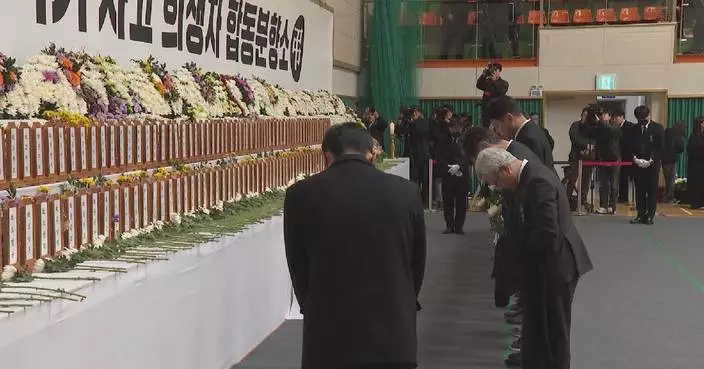 S Korea sets up memorial altar for plane crash victims