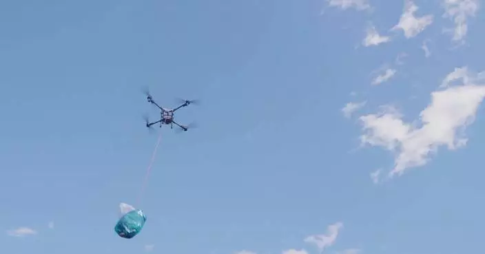 Futuristic fruit delivery becomes reality as drones transport bananas in Yunnan mountains