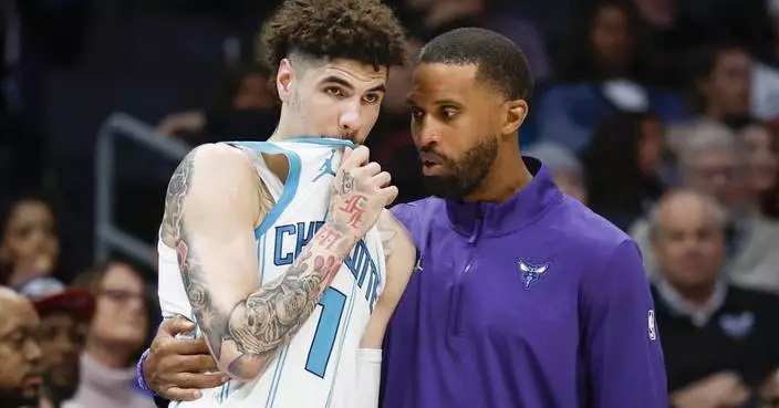 Hornets point guard LaMelo Ball will miss at least 2 weeks with a left calf strain