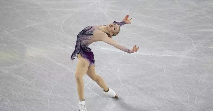 Amber Glenn becomes first US woman in 14 years to win figure skating Grand Prix Final