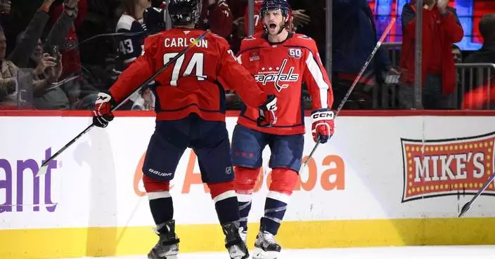 Capitals are rolling along without Alex Ovechkin thanks to depth that has kept them a contender