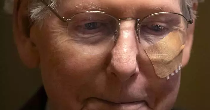 McConnell falls and sprains wrist after GOP luncheon, colleague says he is &#8216;fine&#8217;